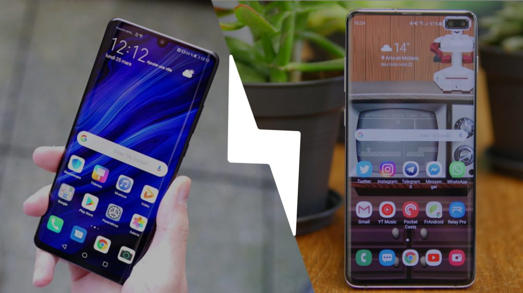 Huawei P30 Pro و Galaxy S10+